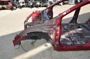 Front quarter left Honda CRV 17-22 red on the body