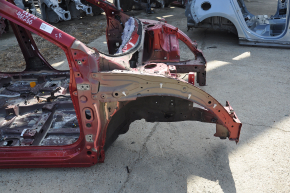 Front right quarter Honda CRV 17-22 red on the body