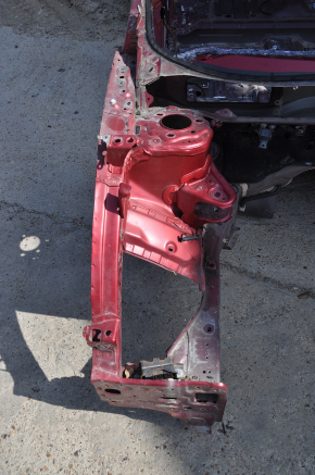 Front right quarter Honda CRV 17-22 red on the body
