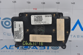 Climate control Dodge Challenger 15-19 rest, knob defect