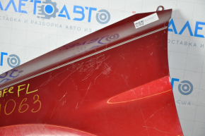 Front left wing Hyundai Santa FE Sport 13-18 red