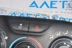 Climate control Dodge Dart 13-16 scratches, peeling button