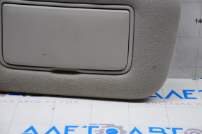 Right visor Nissan Leaf 13-15 gray cloth, no hook, no plug, dry-cleanable