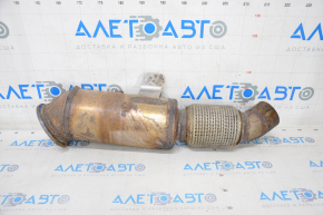Downpipe with catalytic converter BMW 7 G11 G12 16-19 B58 rusty