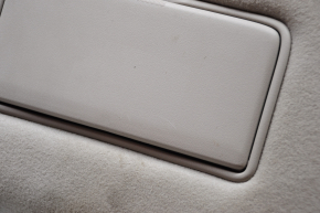 Right visor Nissan Leaf 13-17 gray velour, without hook, scratches, for dry cleaning
