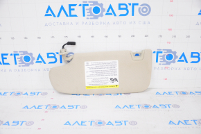 Right visor Ford Fusion mk5 13-20 gray, without hook, for cleaning