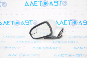 Side mirror left Ford Fusion mk5 13-11 pins, turn signal, heated, silver