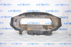 Rear bumper protection BMW 7 G11 G12 16-22 breaks, cracks