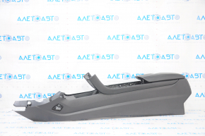 Console central armrest Ford Fusion mk5 17-20 black, with air duct, under socket, scratches