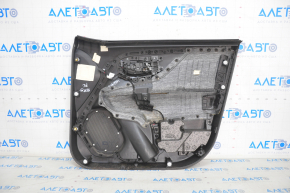 Door trim card front left Jeep Renegade 15- black leather, scratches