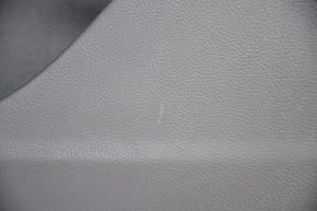 Door trim card front right Ford Fusion mk5 17-20 black with black insert leather, armrest leather, molding under the tree, scratches