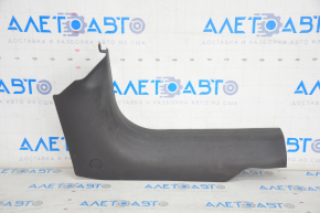 Door sill trim front right Jeep Renegade 15- black, scratches