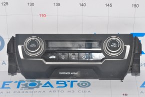 Climate control Honda Civic X FC 16-21 auto, structure