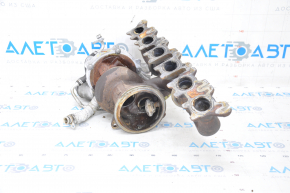Turbocharger complete with manifold BMW 7 G11 G12 16-19 B58 77k, water damage, wedge, for parts