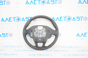 Steering wheel bare Ford Fusion mk5 13-20 leather black, worn
