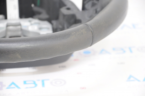 Steering wheel bare Ford Fusion mk5 13-20 leather black, worn