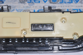 Climate control Honda Accord 13-17 gray with heated mirrors, scratches, broken fasteners