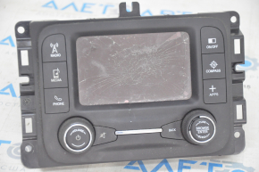 Monitor, display Jeep Renegade 15 - medium display 3.5" inch, broken display, broken chrome, for spare parts