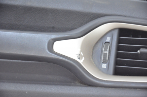 Torpedo front panel with AIRBAG Jeep Renegade 15 - black, scratches on the overlay
