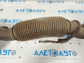Catalytic converter Ford Escape MK3 13-19 1.5T 1.6T torn mesh, broken mounting bolt