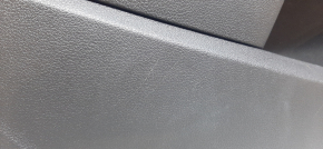 Door trim card front left Ford Escape MK3 13-16 prerest black with black insert plastic, armrest leather, minor scratches, bump on leather