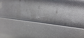 Door trim card front left Ford Escape MK3 13-16 prerest black with black insert plastic, armrest leather, minor scratches, bump on leather