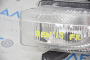 Turn signal with DRL front right Jeep Renegade 15-18 pre-rest, sand, broken guide