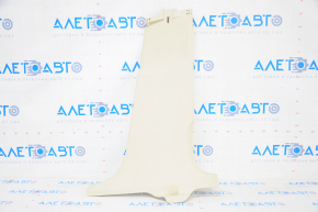 Center pillar trim lower right VW Tiguan 09-17 beige type 2 scratches
