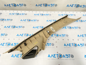 Front pillar trim left Subaru b9 Tribeca beige, missing plug