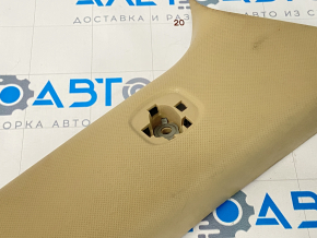 Front pillar trim right Subaru b9 Tribeca beige, missing plug