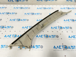 Subaru Outback 10-14 gray front pillar trim, left