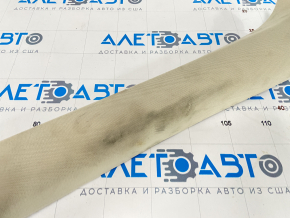 Front pillar trim upper right Mitsubishi Outlander 16-22 beige fabric, dry cleanable