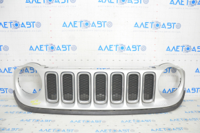 Radiator grill grill Jeep Renegade 15-18 prerest, assembled, gray
