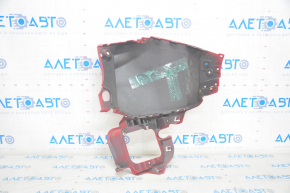 Rear bumper bare left fang Jeep Renegade 15- red, break crepe