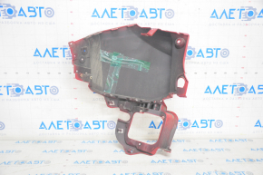 Rear bumper bare right fang Jeep Renegade 15- red, break crepe