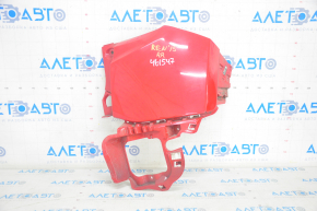 Rear bumper bare right fang Jeep Renegade 15- red, break crepe