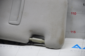 Left visor Lexus ES300h ES350 13-18 gray, without hook, dry-cleanable
