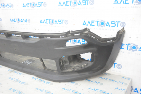 Bare front bumper Jeep Renegade 15-18 pre-rest, structure, pressed, lip tears, scratches
