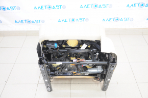 Driver's seat VW Tiguan 09-17 without airbag, beige leather, water damage, electrics not working