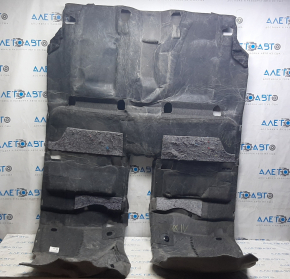 Floor covering Lexus RX350 RX450h 16-22 gray, torn fastener, for dry cleaning