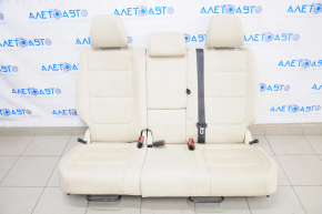 Rear row of seats 2 row VW Tiguan 09-17 leather beige water damage
