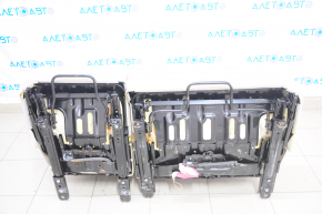 Rear row of seats 2 row VW Tiguan 09-17 leather beige water damage