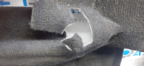 Floor covering Lexus CT200h 11-17 black, torn fastener, dry cleaning required