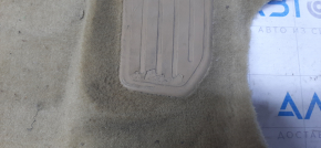 Floor covering Lexus ES300h ES350 13-18 beige, torn fastening, scratches on plastic, dry cleaning
