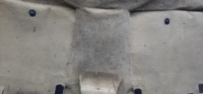 Floor covering Lexus ES300h ES350 13-18 beige, torn fastening, scratches on plastic, dry cleaning