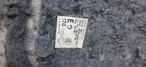 Floor covering Lexus ES300h ES350 13-18 beige, torn fastening, scratches on plastic, dry cleaning