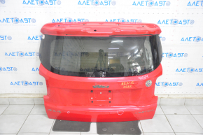 Bare tailgate with glass Jeep Renegade 15-18 pre-rest, red 686, bump, dented