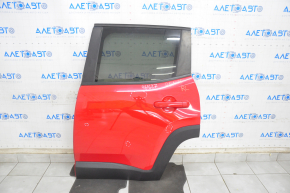 Door assembly rear left Jeep Renegade 15- red 686, bumps, dented