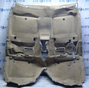 Floor covering Lexus ES300h ES350 13-18 beige, torn fasteners, dry cleaning required