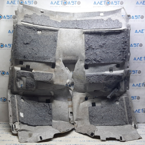 Floor covering Lexus ES300h ES350 13-18 beige, torn fasteners, dry cleaning required